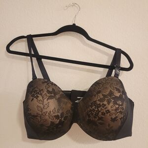 Elegant Black Lace Bra